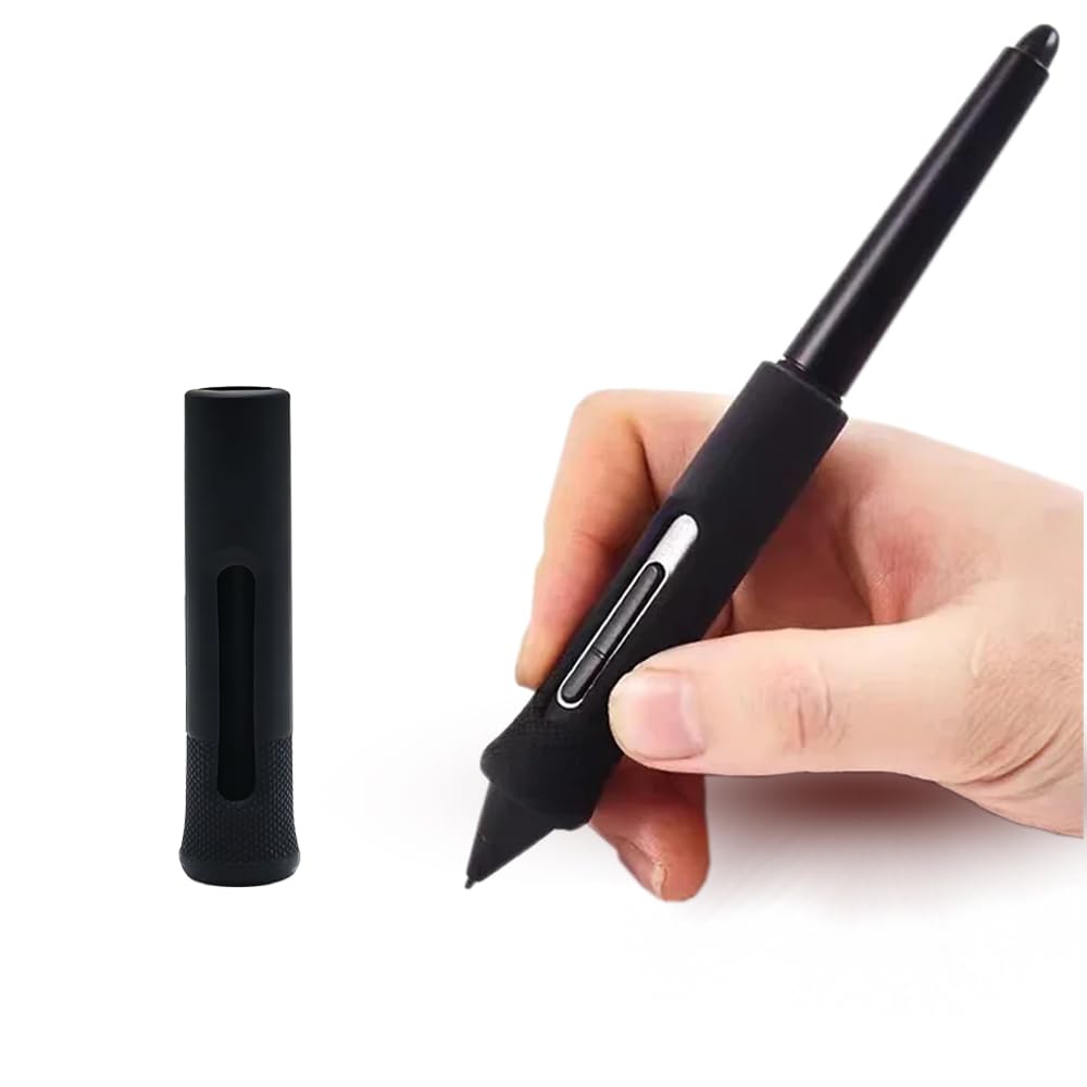 Amazon.co.jp: ラバーグリップ 対応 Wacom Pro Pen 2 (KP504E) - 黒い